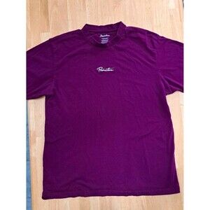 Primitive Skateboards Center Graphic Embroidered Logo Burgundy T-shirt Size XL